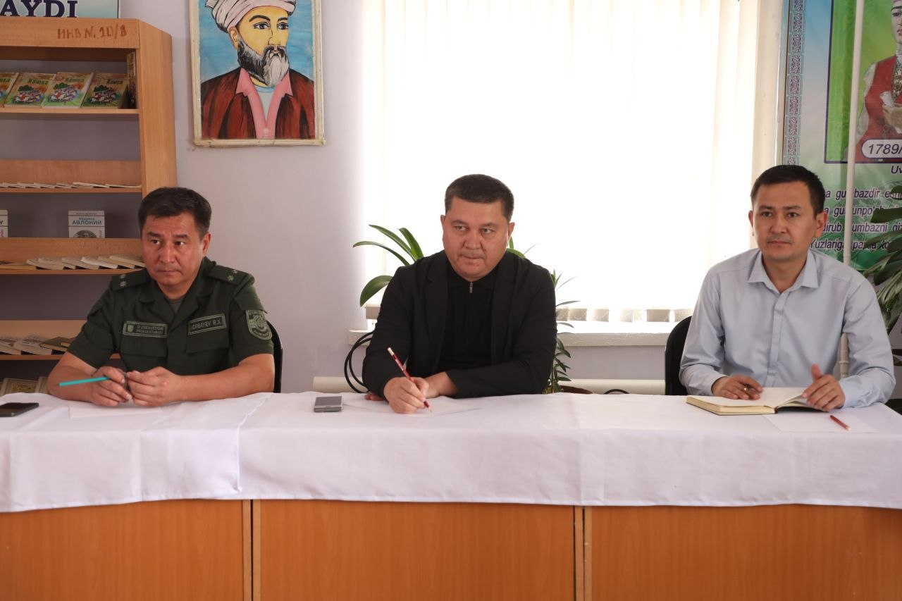 Sardoba tumanida “Yoshlar kuni” doirasida ochiq muloqot o‘tkazildi